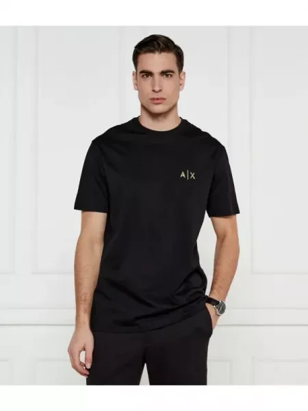 Armani Exchange Tricou negru