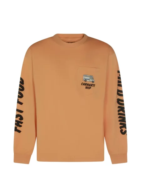 Mikina Carhartt Wip oranžová