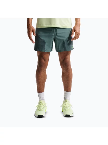 Мъжки къси панталони/шорти Nike Pro Training Dri-Fit 6" mineral slate/faded spruce/green strike синьо