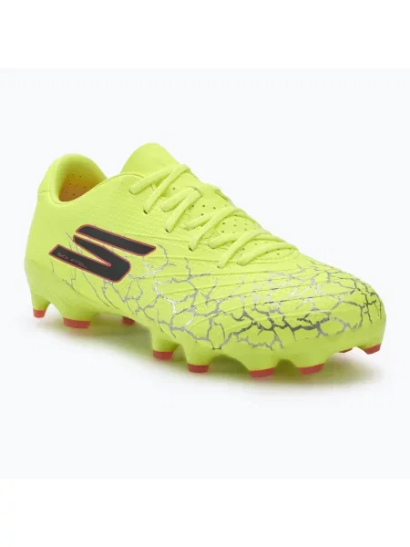 Încălțăminte de fotbal pentru bărbați Skechers SKX Academy Gold FG yellow/black negru