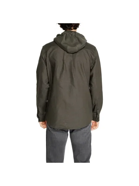 Geacă Antony Morato din țesătură twill verde