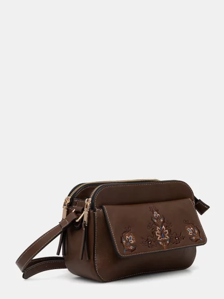 Medicine crossbody torbica rjava