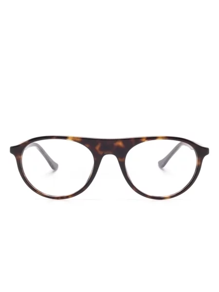 Ochelari de soare rotunzi Ray-ban maro
