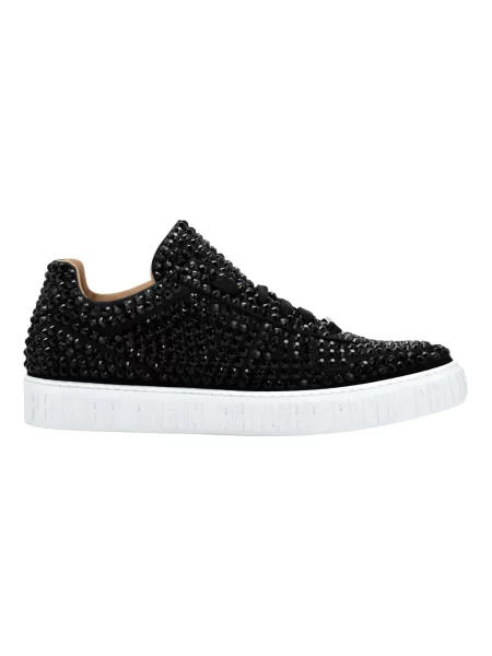 Sneakersy Philipp Plein skórzane czarne