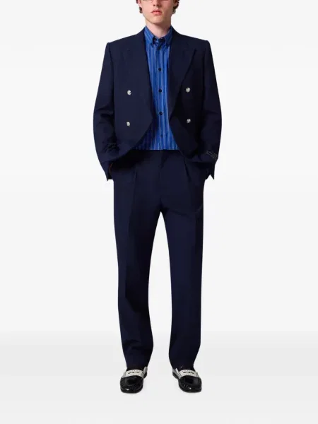 Pantaloni Msgm albastru