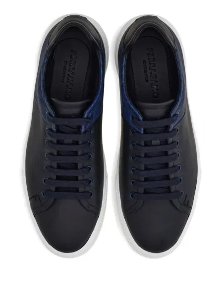Sneakerși Ferragamo albastru