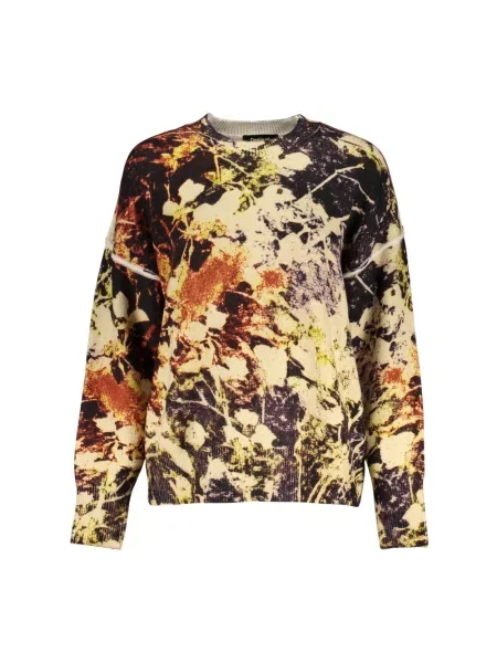 Sweter Desigual w kamuflażu