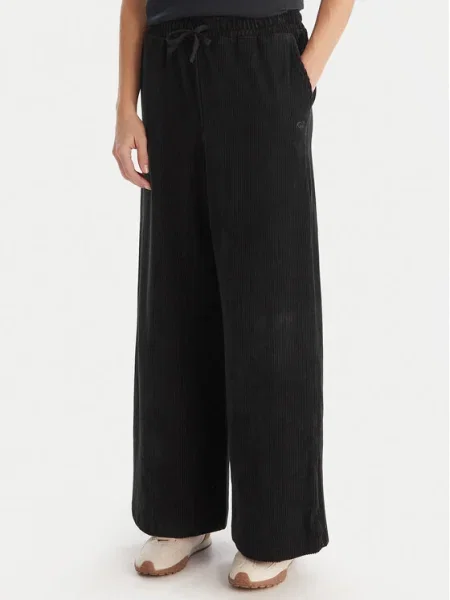 Roxy Pantaloni din Lekeito Paint Knit negru