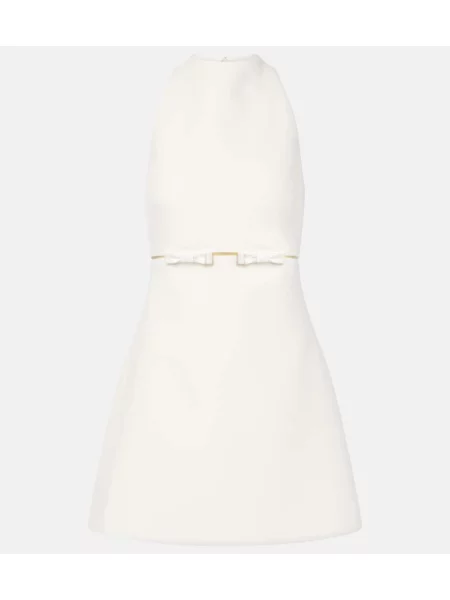 Rochie Safiyaa cu funde alb
