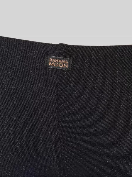 Figi bikini z bocznym sznurowaniem Banana Moon czarny