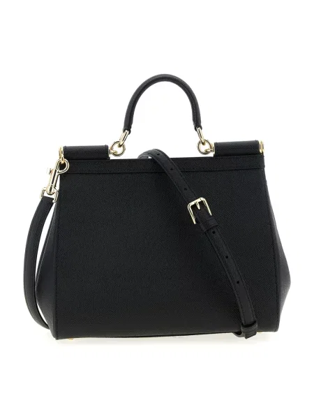 Torebka Dolce And Gabbana skórzana czarna