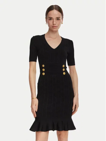 Marciano Guess Φόρεμα υφασμάτινο μαύρο