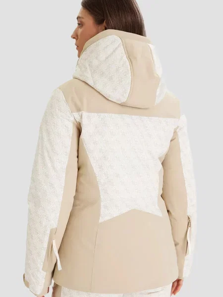 Лыжная куртка Guess бежевая