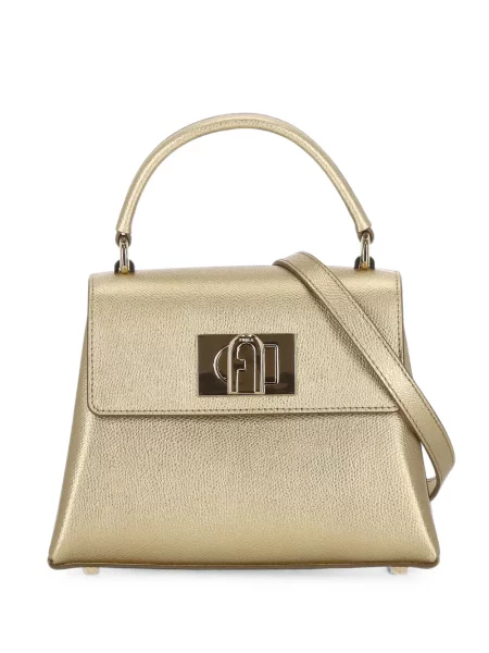 Geantă shopper Furla din piele