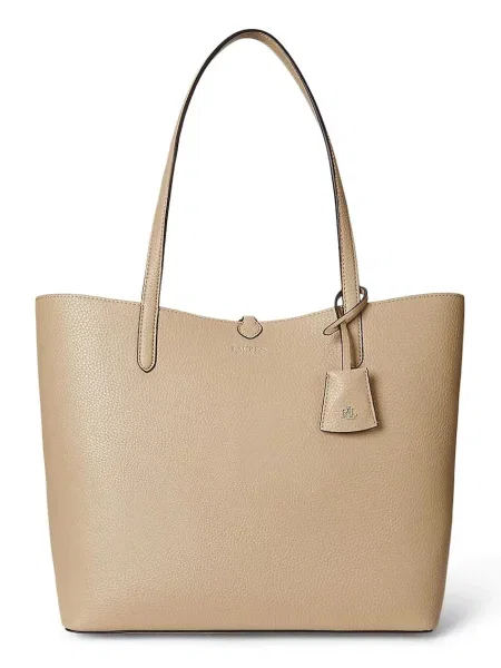 Lauren Ralph Lauren torebka dwustronna beżowy