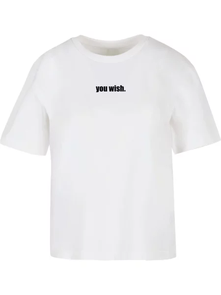 Miss Tee Tricou negru alb