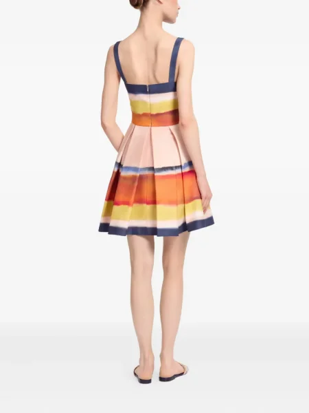 Rochie mini Elie Saab cu imagine de costum albastru