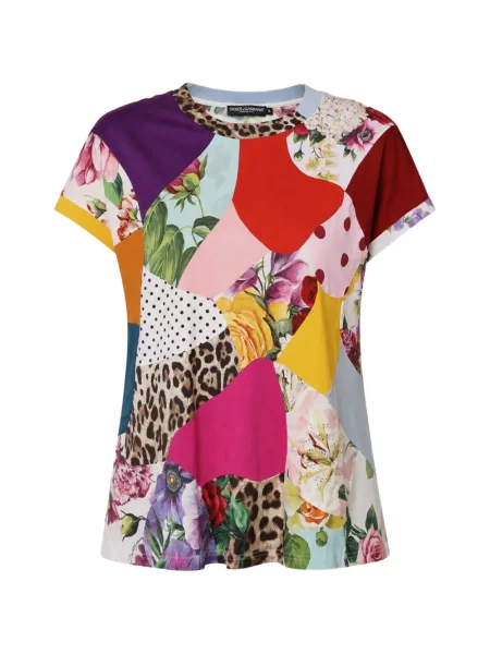 Tricou Dolce & Gabbana cu model floral cu imagine
