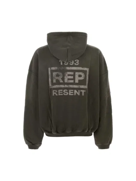 Bluza z kapturem Represent z kapturem szara