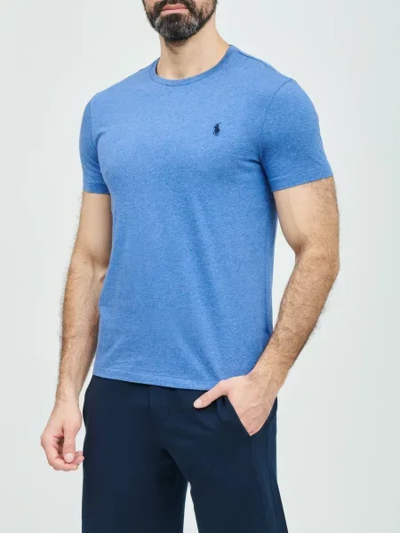 Футболка Polo Ralph Lauren блакитна