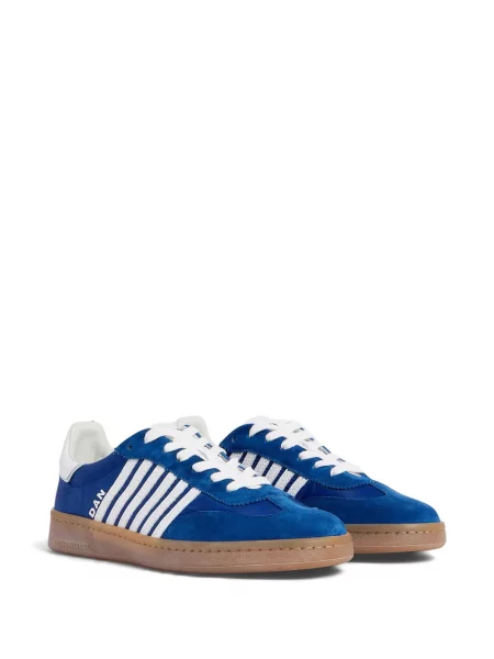 Sneakerși Dsquared2 cu dungi albastru