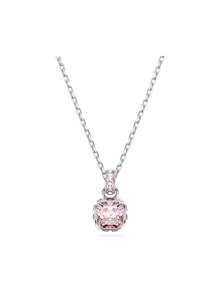 Naszyjnik Swarovski różowy