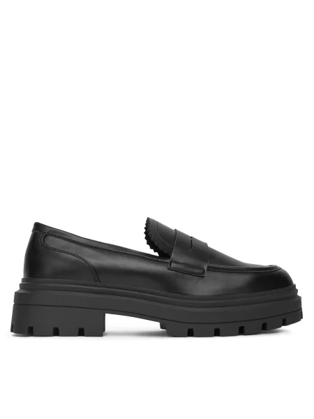 Pantofi loafer Deezee negru