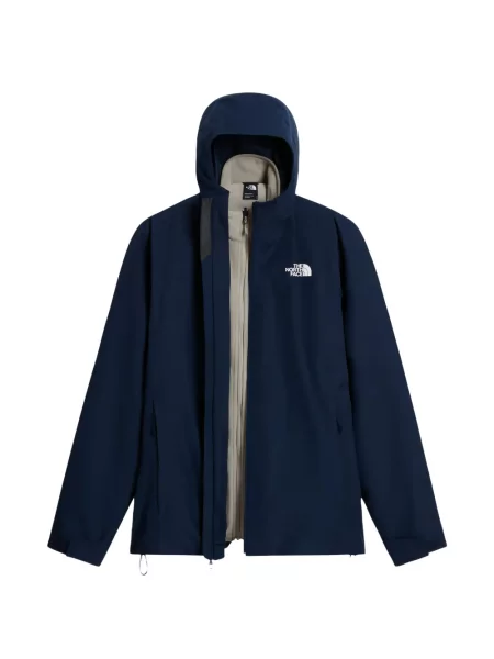 Μπουφάν The North Face με κουκούλα μπλε