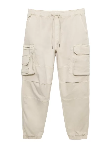 Pull&Bear Pantaloni cu bej