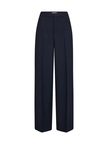 MOS MOSH Pantaloni cu dungă MMLeya Miley bleumarin