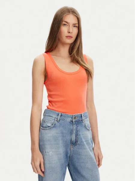 Топ United Colors Of Benetton оранжево