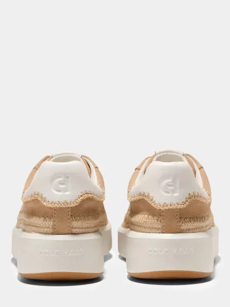Кожаные кеды Cole Haan бежевые