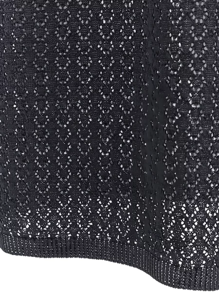 Fusta maxi Paul & Shark tricotate negru