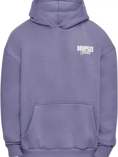 Dropsize Mikina indigo bílá