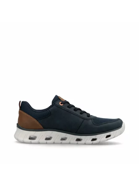 Sneakersy Rieker niebieskie