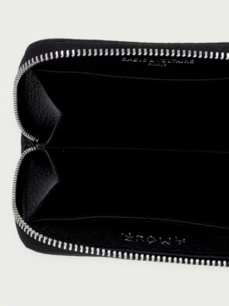 Zadig&Voltaire női bőr pénztárca érméknek fekete