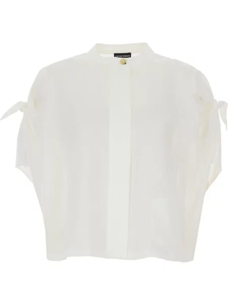 Bluzka Emporio Armani biała