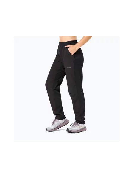 Бігові штани NNormal Active Warm svart/black чорні