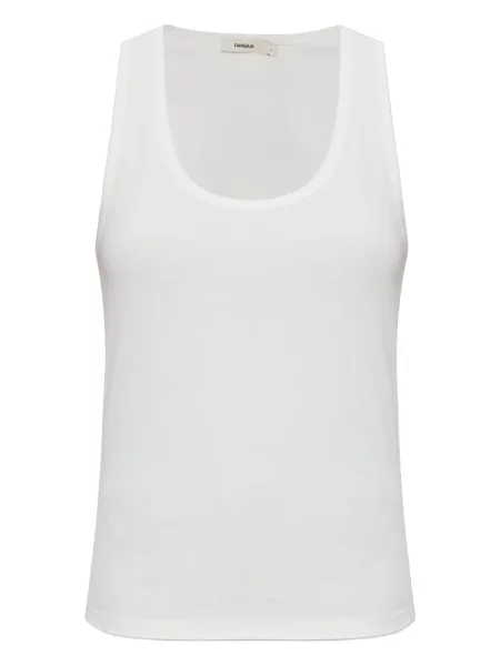 Top Pangaia alb