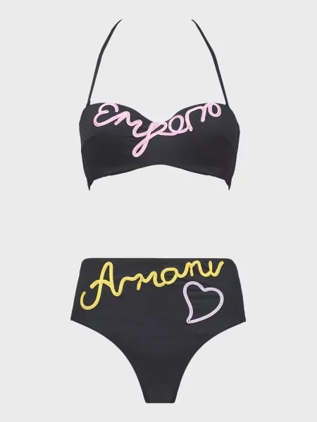 Купальник Emporio Armani чорний