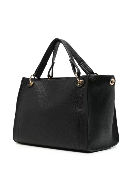 Geantă shopper Twinset cu autograf negru