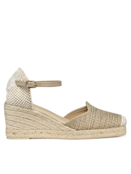 Geox Espadrilky Geox D GELSA LOW béžová