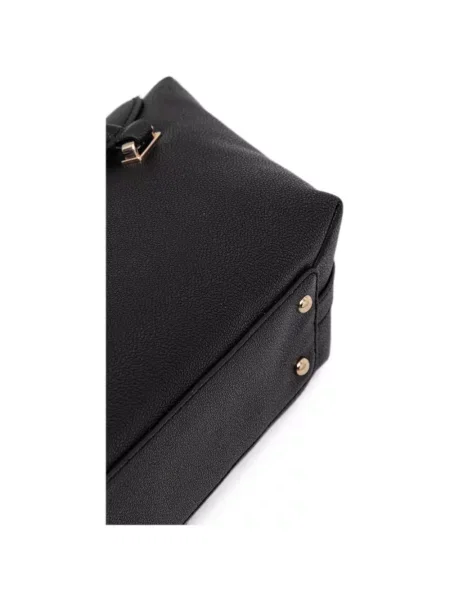 Geantă shopper Guess cu autograf negru