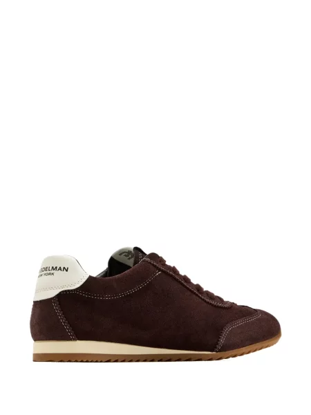 Semišové tenisky Sam Edelman hnědé
