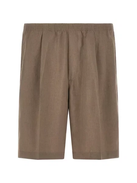 Szorty Cellar Door plisowane brązowe
