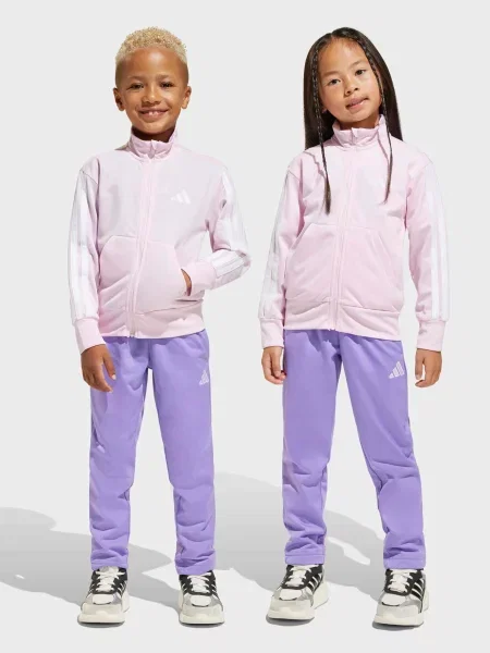 Дитячий Спортивний костюм adidas Essentials Climacool світло-рожевий поліетилентерефталат рожевий
