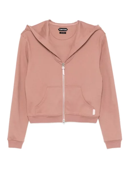 Bluza z kapturem Tom Ford różowa