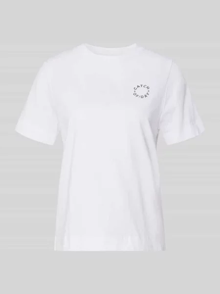 T-shirt z okrągłym dekoltem Rich & Royal biała