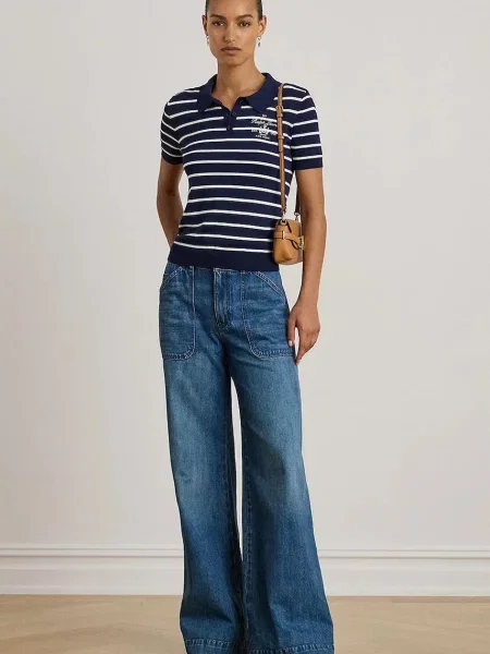 Koszulka polo Ralph Lauren niebieska