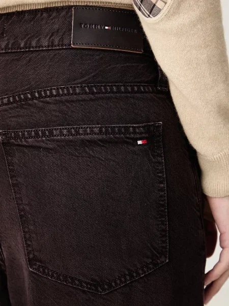 Tommy Hilfiger дънки wide leg дамски кафяво